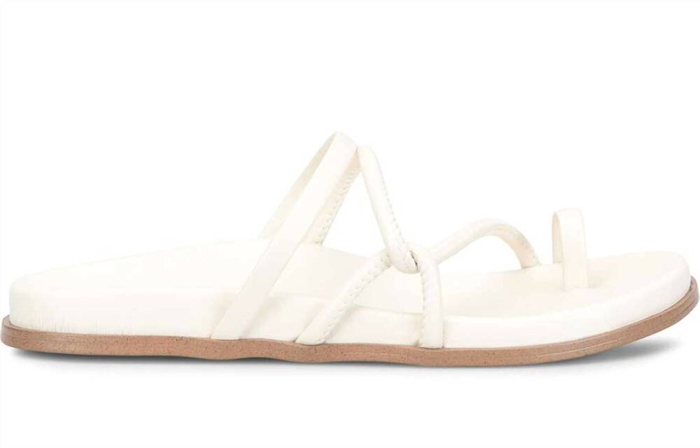 NEW KORKS women's audra sandals in white